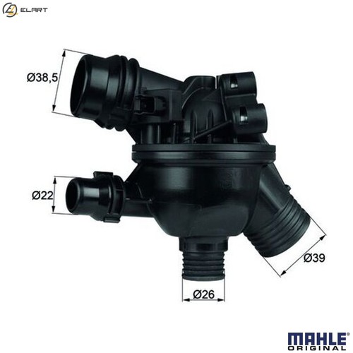 Thermostat coolant 102 - thermostat, tm