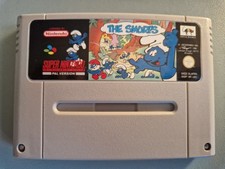 The Smurfs Super Nintendo SNES Game Cartridge 1994