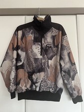 Vintage David Sax Jacket Half Zip Abstract Pattern  Medium