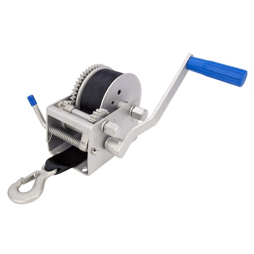 Boat hand winch 1000kg 2204lbs - hand,