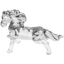  Decorative Horse Statue Statues Home Crystal Animal Figurine Carved Aniamls