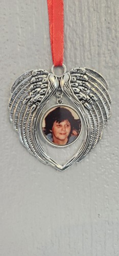 Personalised angel wings with - angel,