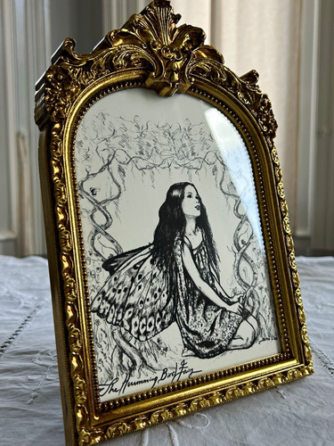 Gold ornate resin - gold, gothic