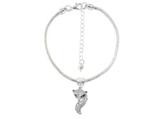 Vixen Crystal Euro Anklet
