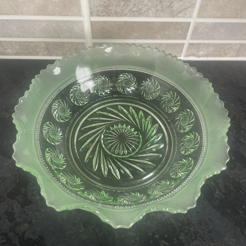 Vintage bagley green clear and - bagley,