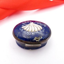 Bilston enamel patch box