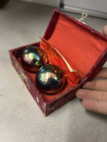 Vintage chinese baoding balls - vintage,