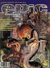 Epic Illustrated #4 VG/FN 5.0 1980 Stock Image Low Grade