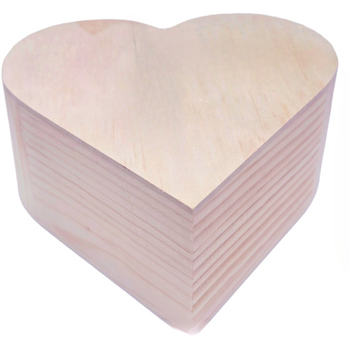 Small heart shaped - heart, wooden