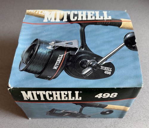 Vintage mitchell 498 - 498, bail-less