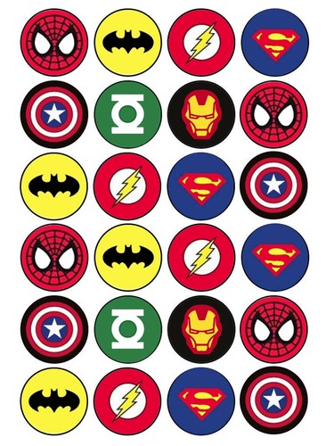 Marvel logo symbols edible - symbols,