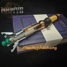 Movie Doctor Who 11th Metal Sonic Screwdriver LED Colorful Light Cosplay Props