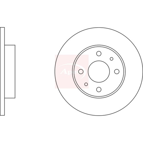Brake discs solid for - brake,