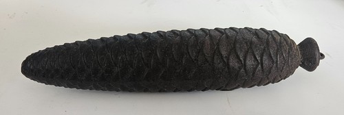 Vintage cast iron - pine, cone