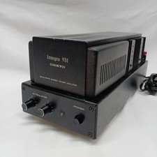 ONKYO Integra 931 Stereo Power Amplifier 22W+22W Vintage Japan Audio Amp
