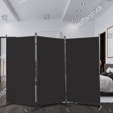 Folding Room Divider 3 Panel