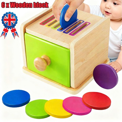 Color sorting wooden drawer - color,