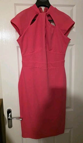 Lipsy london pink cut out - london, midi
