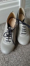 Zara Lace Up Heels GREY &