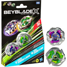 Beyblade X Knife Shinobi vs Keel Shark Battle Toy Set