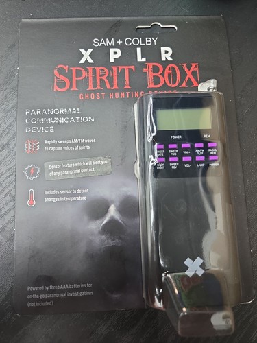 Sam colby xplr spirit box - xplr,