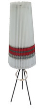 Tripod Bags Lamp Floor Lamp 60s 70s Mid Century Vintage Rocket Sputnik Red