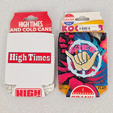 High Times Beer Drink Koozie