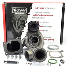 Turbocharger 53049700057 Mercedes 2.2 CDI 2148 ccm 110 kW 150 BHP + GASKETS