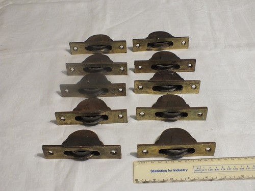 Ten vintage antique cast iron - ten,