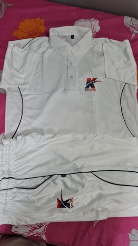 Men full white cricket - kit, |