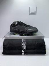 Nike Zoom Mercurial Vapor 15 Elite SG Football Boots - Black - Size UK 7 - NEW