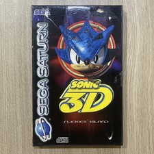 Sonic 3D - SEGA Saturn (PAL) Game Boxed w/ Manual