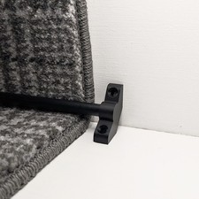 70cm black stair rods - 13,