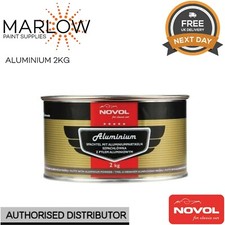 NOVOL FOR CLASSIC CAR - ALUMINIUM POWDER BODYFILLER 2KG KIT (EXPIRED 10/23)