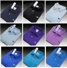 Classic LacostePolo Men's Short Sleeve Mesh Regular Shirts