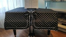 HANDMADE YAMAHA GB1 K baby grand piano COVER use Bunble bees black cotton fabric