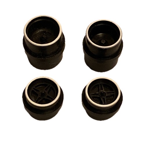 Scalextric white edged wheels