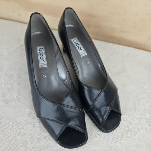 Gabor court shoes - shoes, black