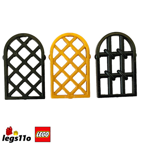 Lego arched window pane - arched,