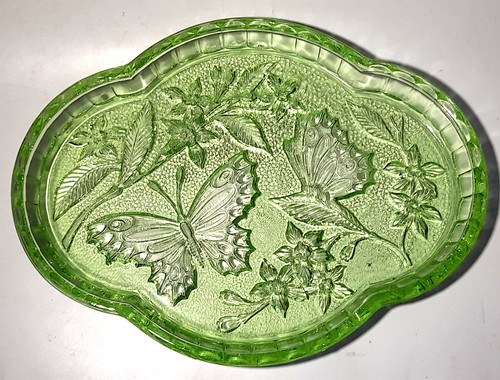 Vintage sowerby green glass - vintage,