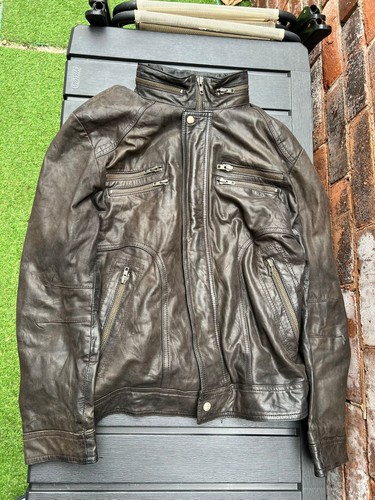 Men vintage leather - men's,