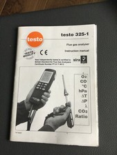 Testo 325-1 Flue gas analyser