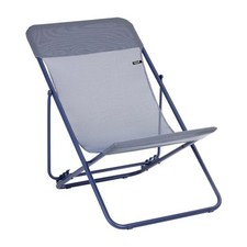 Lafuma multi-position Folding Deckchair blue Indigo BRAND NEW