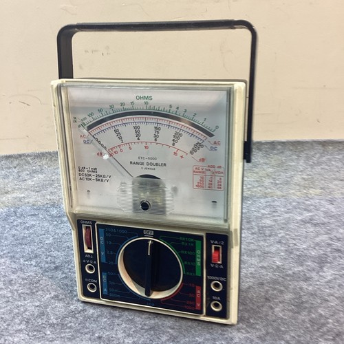 Etc 5000 analogue - analogue, multimeter