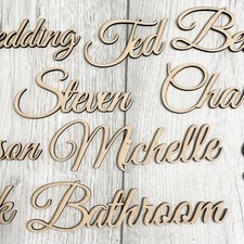 Custom Personalised 3mm MDF