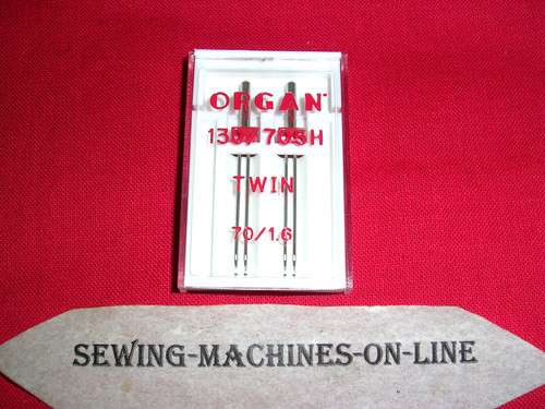 Organ twin sewing machine - 2,