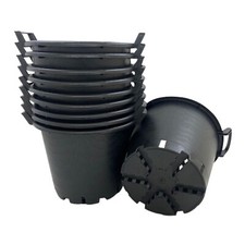 30 Litre Plant Pots - Heavy Duty Potato Tree Planter Bucket Container Qty = 10