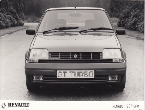Renault turbo 1986 - gt,