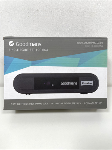 Goodmans single scart set - goodmans,