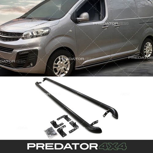 Black steel side bars - steel, steps
